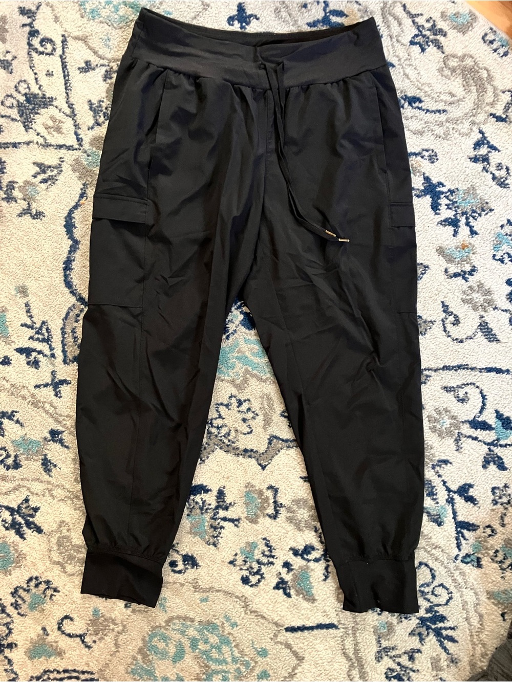 Black Drawstring Jogger Pants calia